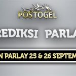Prediksi Parlay Jitu 25 dan 26 September 2023