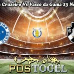 Prediksi Bola Cruzeiro Vs Vasco da Gama 23 November 2023