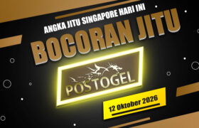 Prediksi SGP Hari Ini | Bocoran SGP Senin 12 Oktober 2026