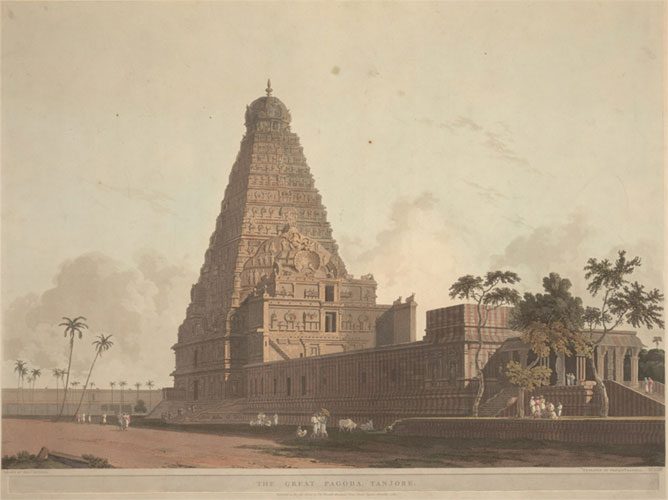 Brihedeshwar-temple-1-illustration
